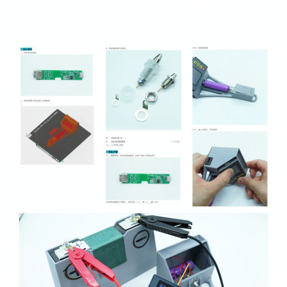 Battery Internal Resistance Vo - огляд і ціна Battery Internal Resistance Tester Four Wire
